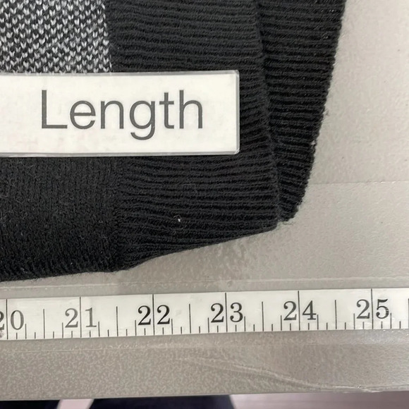 Design History Sweater Cowl Neck Buffalo Plaid Black Gray Size Small S - Picture 11 of 14